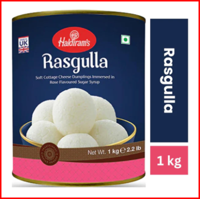 Haldiram Ras Gulla Tin